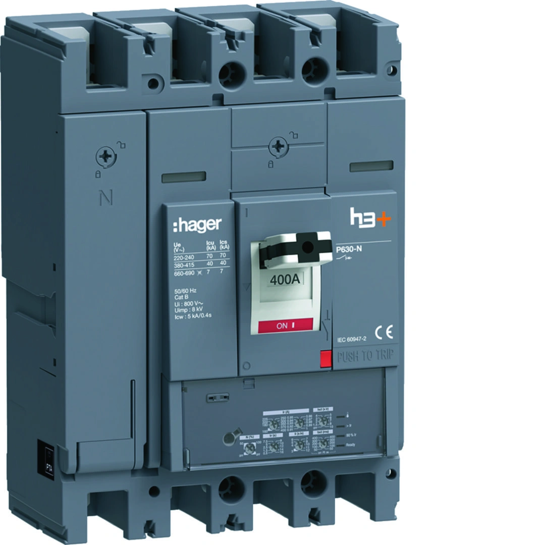 MCCB wyłącznik mocy h3+ P630 LSI 4x400A 40kA [1]
