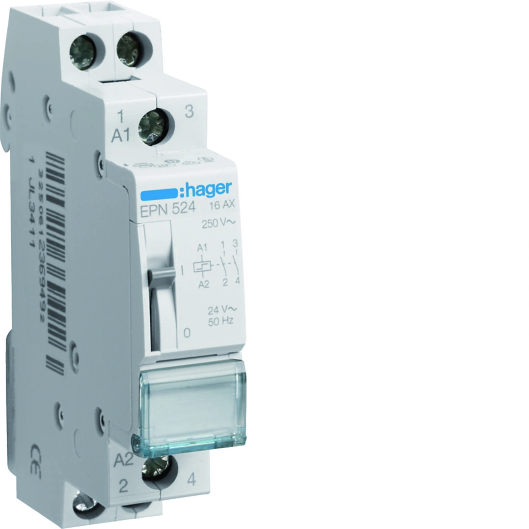 Przekaźnik bistabilny 24VAC/12VDC 2NO 16A [1]