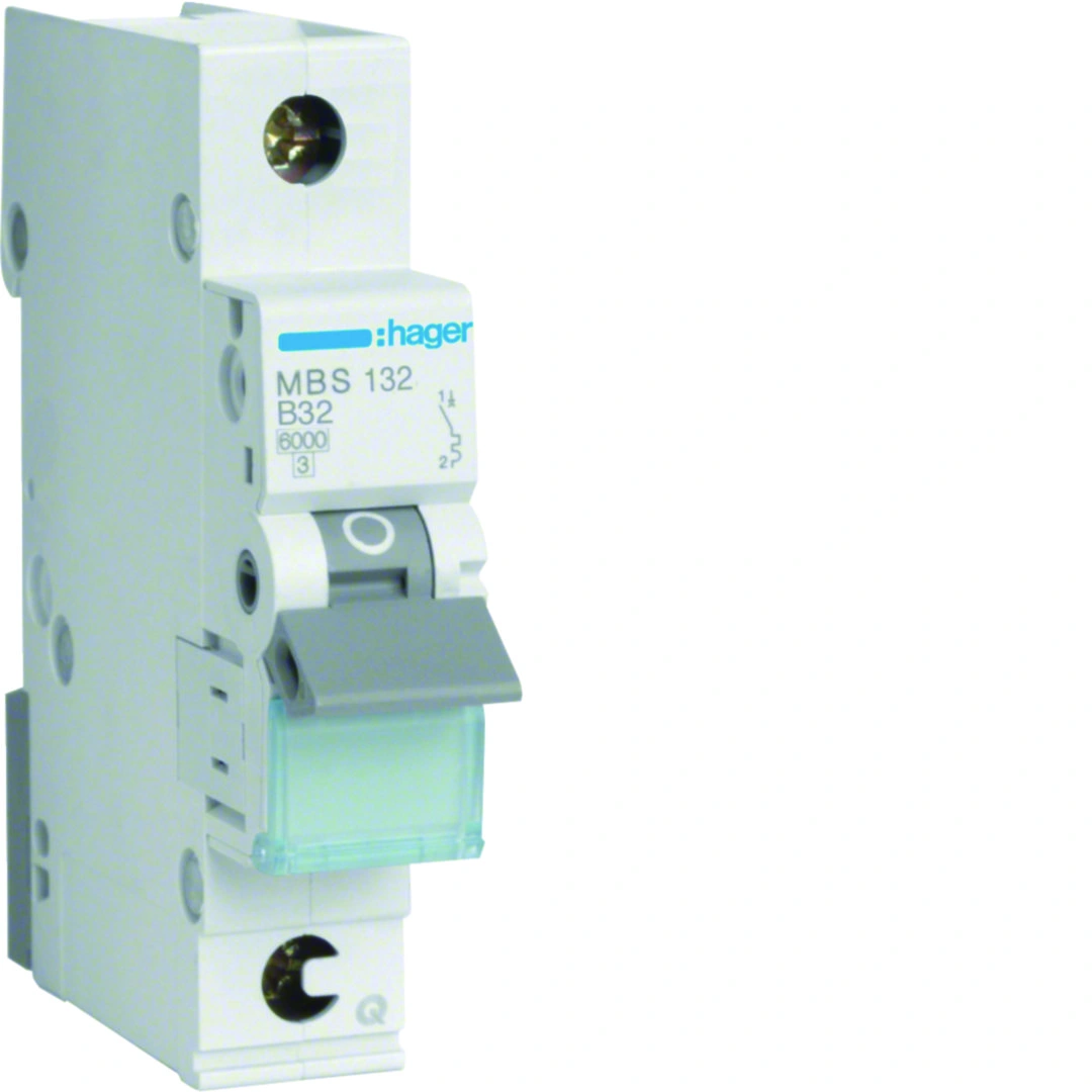 MCB wyłącznik nadprądowy 6kA 1P B 32A [12] QuickConnect