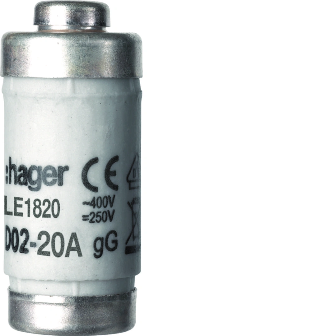 Wkładka topikowa D02 gG 20A 400VAC [10]
