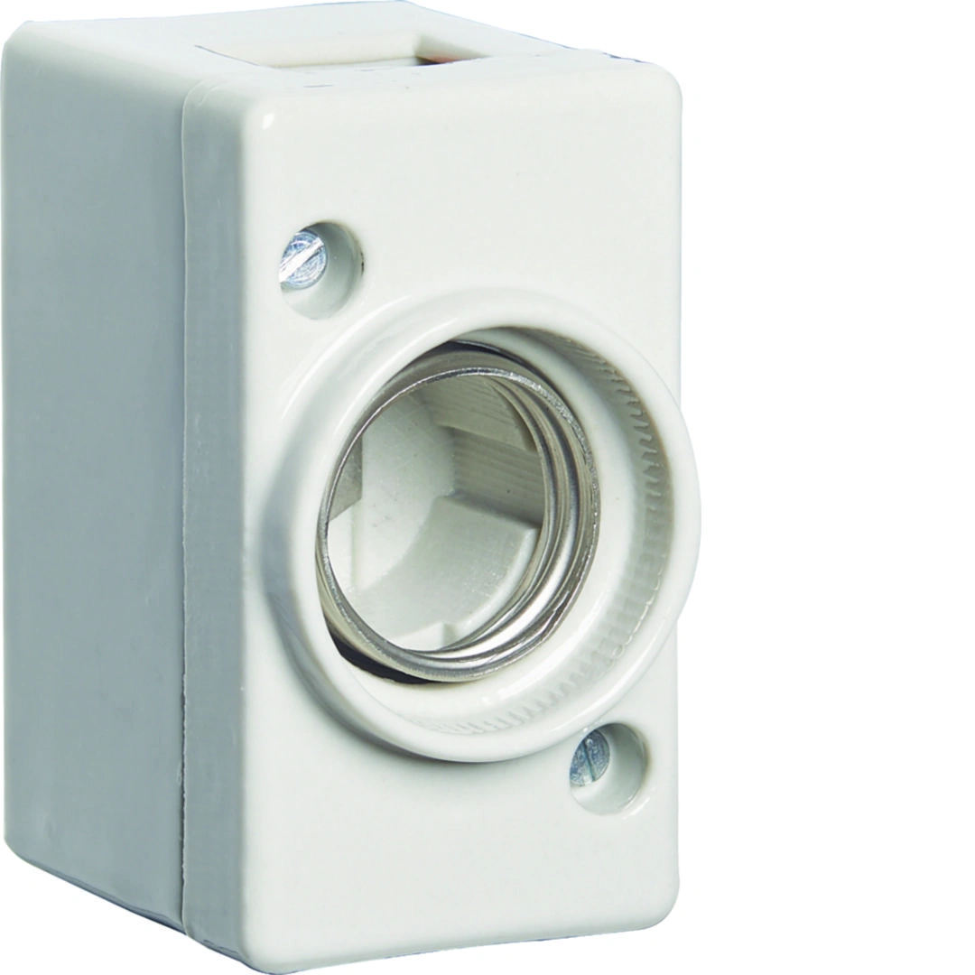 gniazdo bezpiecznikowe ceramiczne DII E27 1P 25A 500V na płytę zac.pałąk. 10mm2 [5]
