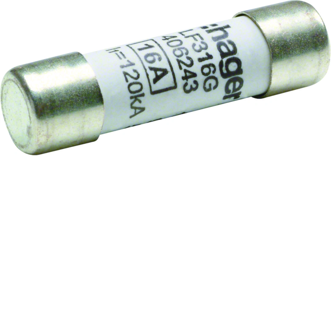 Wkładka bezpiecznikowa cylindryczna CH-10 10x38mm gG 16A 500VAC [10]