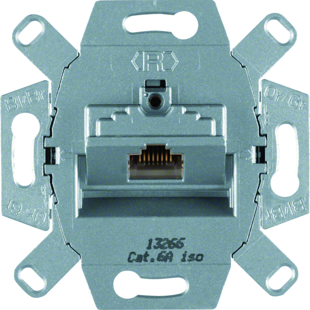 one.platform Mechanizm gniazda komputerowego UAE 1-krotne (RJ45), ekran., kat.6a iso [10]