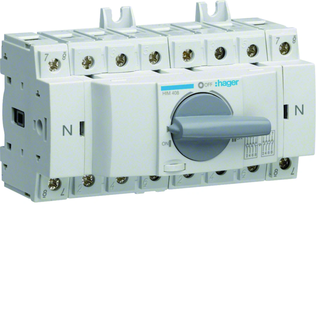 Modułowy przełącznik zasilania 4x80A