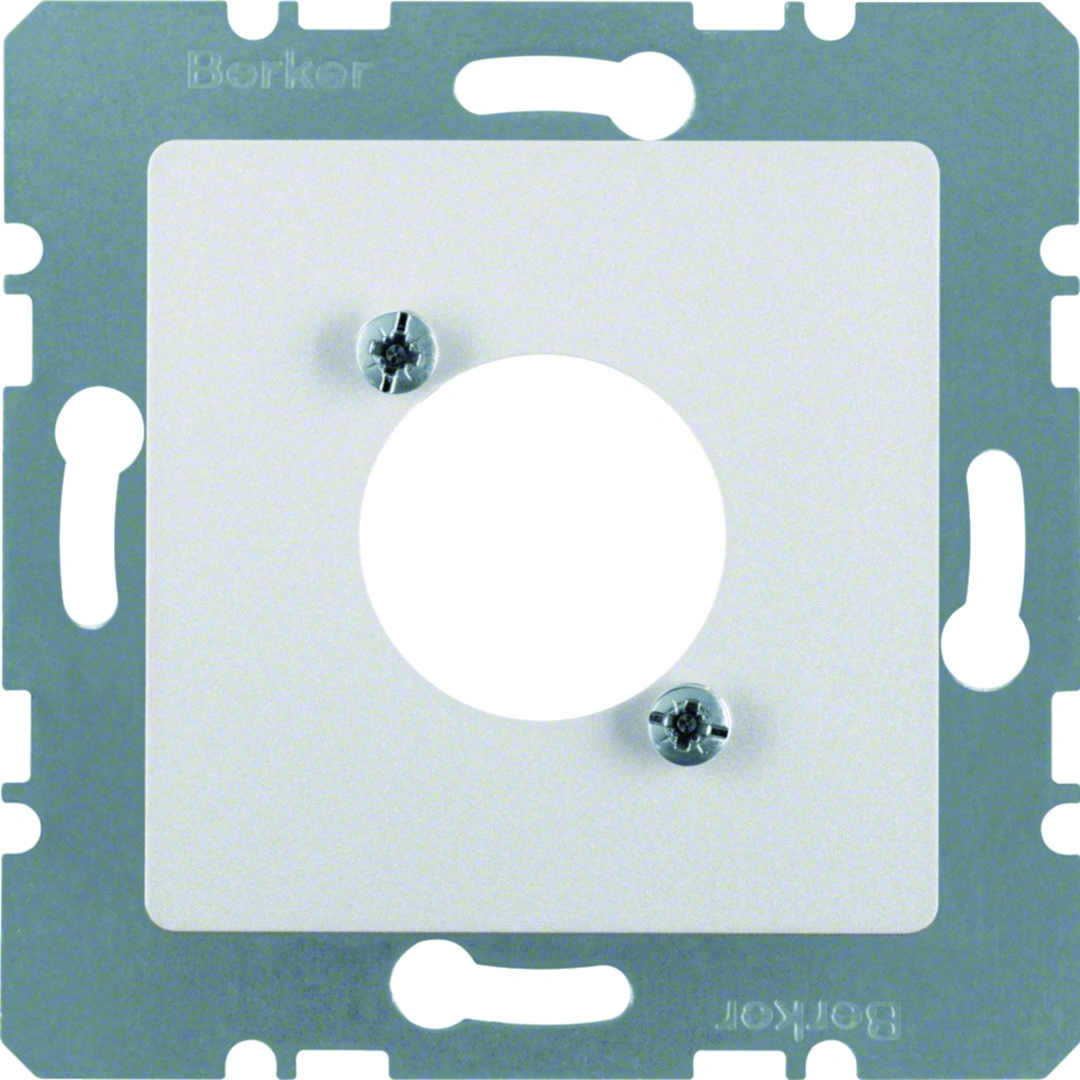 B.Kwadrat/B.7 Płytka czołowa do gniazd XLR, aluminium [10]