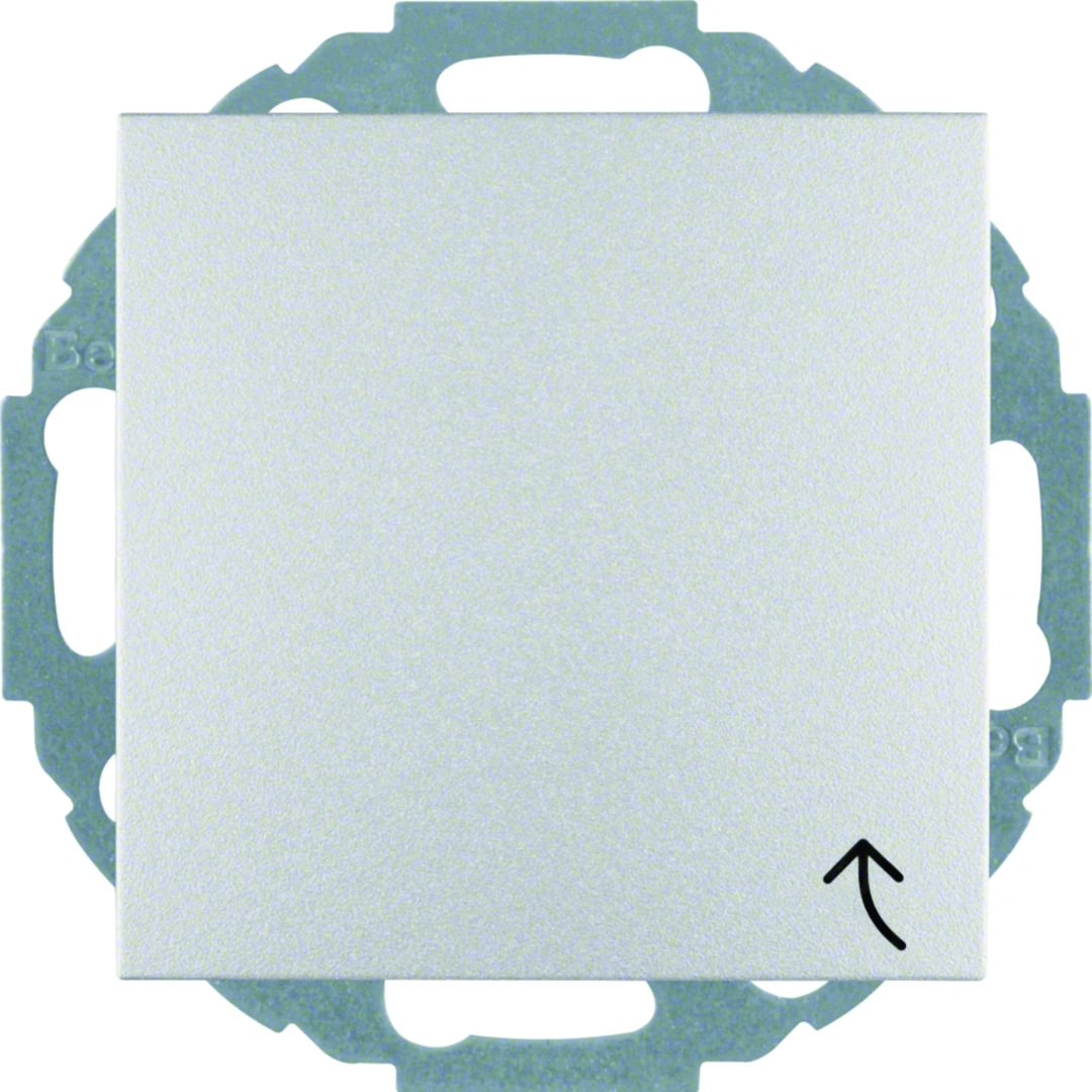 B.Kwadrat/B.7 gniazdo z uziemieniem typu SCHUKO z pokrywą z przesłonami styków, aluminium [10]