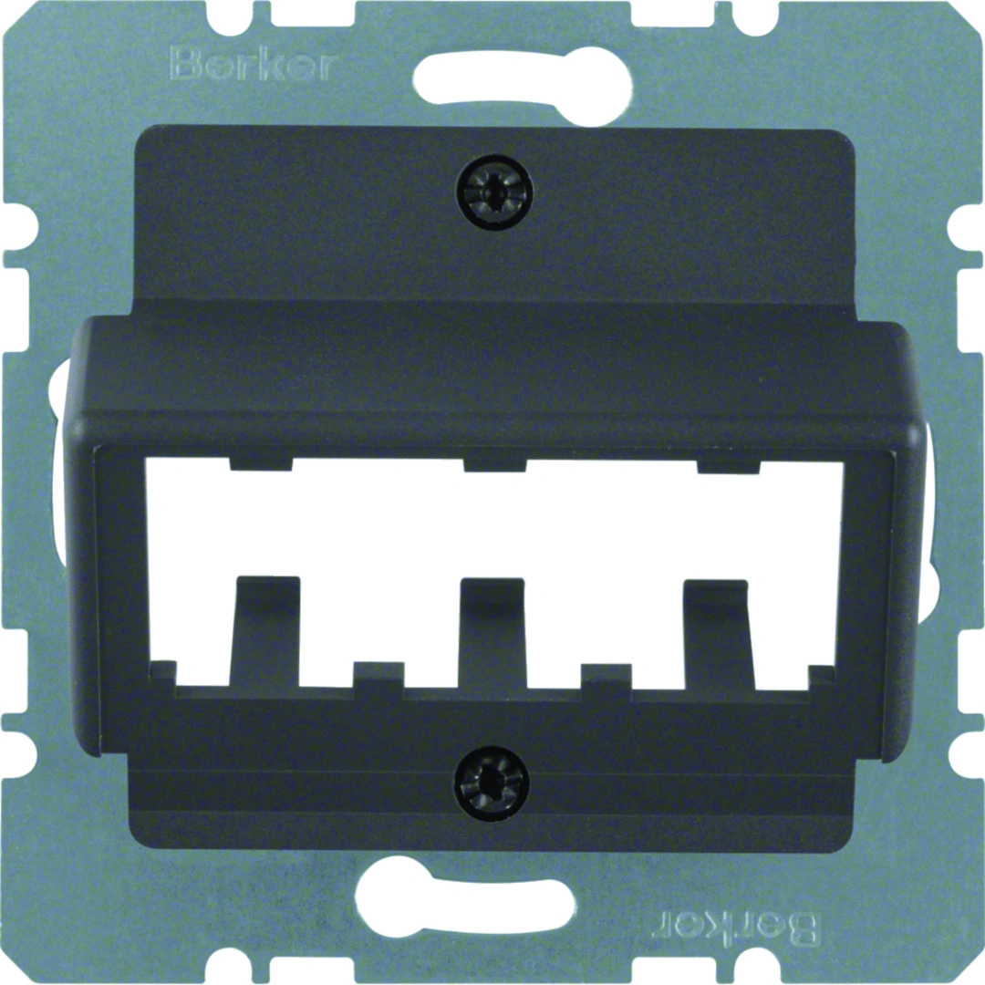 B.3/B.7 Płytka centralna do 3 MINI-COM Module, antracyt [10]