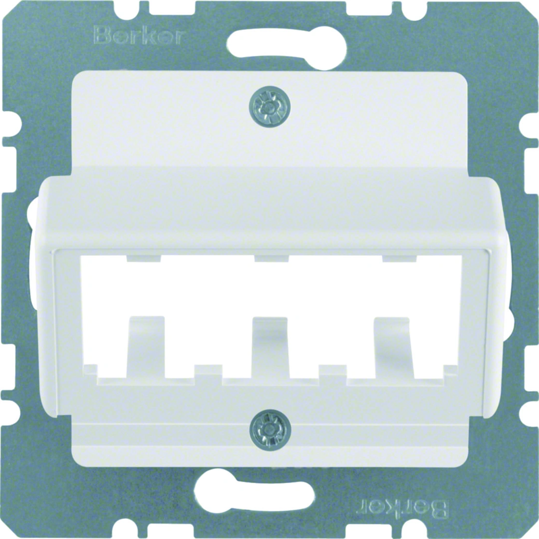 S.1/B.3/B.7 Płytka centralna do 3 MINI-COM Module, biały [10]