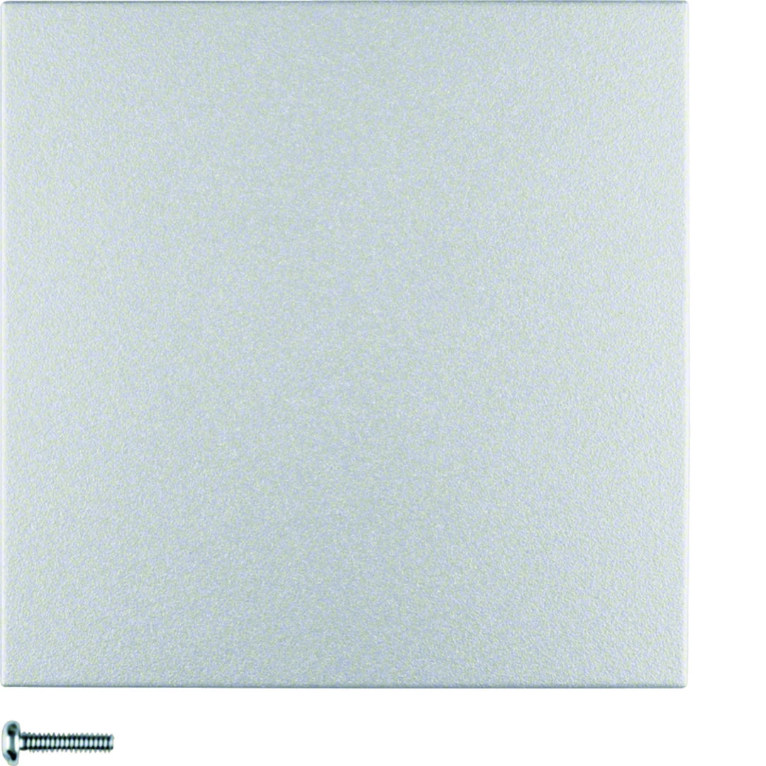 B.Kwadrat/B.7 przycisk 1-krotny do ściemniacza przyciskowego, aluminium [1]