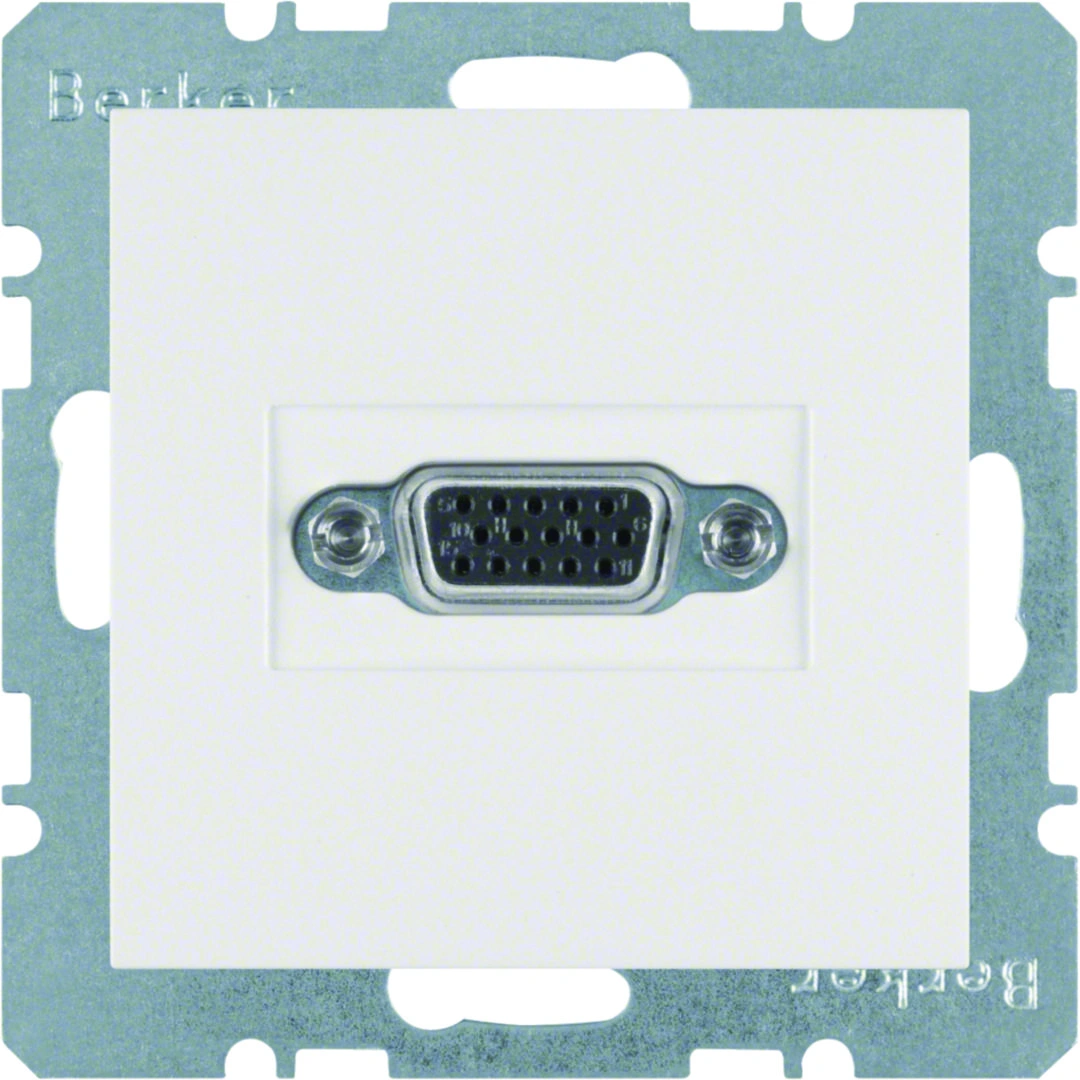 S.1/B.3/B.7 gniazdo VGA, biały [10]