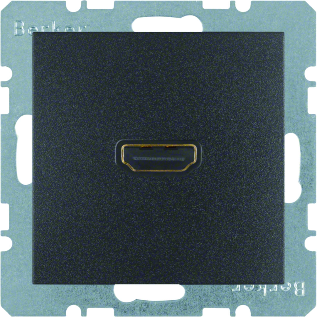 B.X gniazdo HDMI z przyłączem 90', antracyt [10]