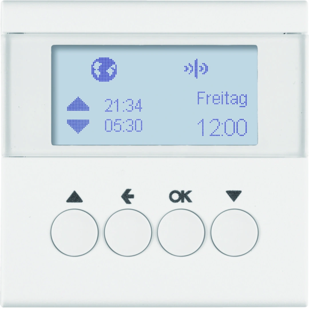 S.1/B.3/B.7 KNX RF quicklink łącznik żaluzjowy czasowy sterujący żaluzjami, biały [1]