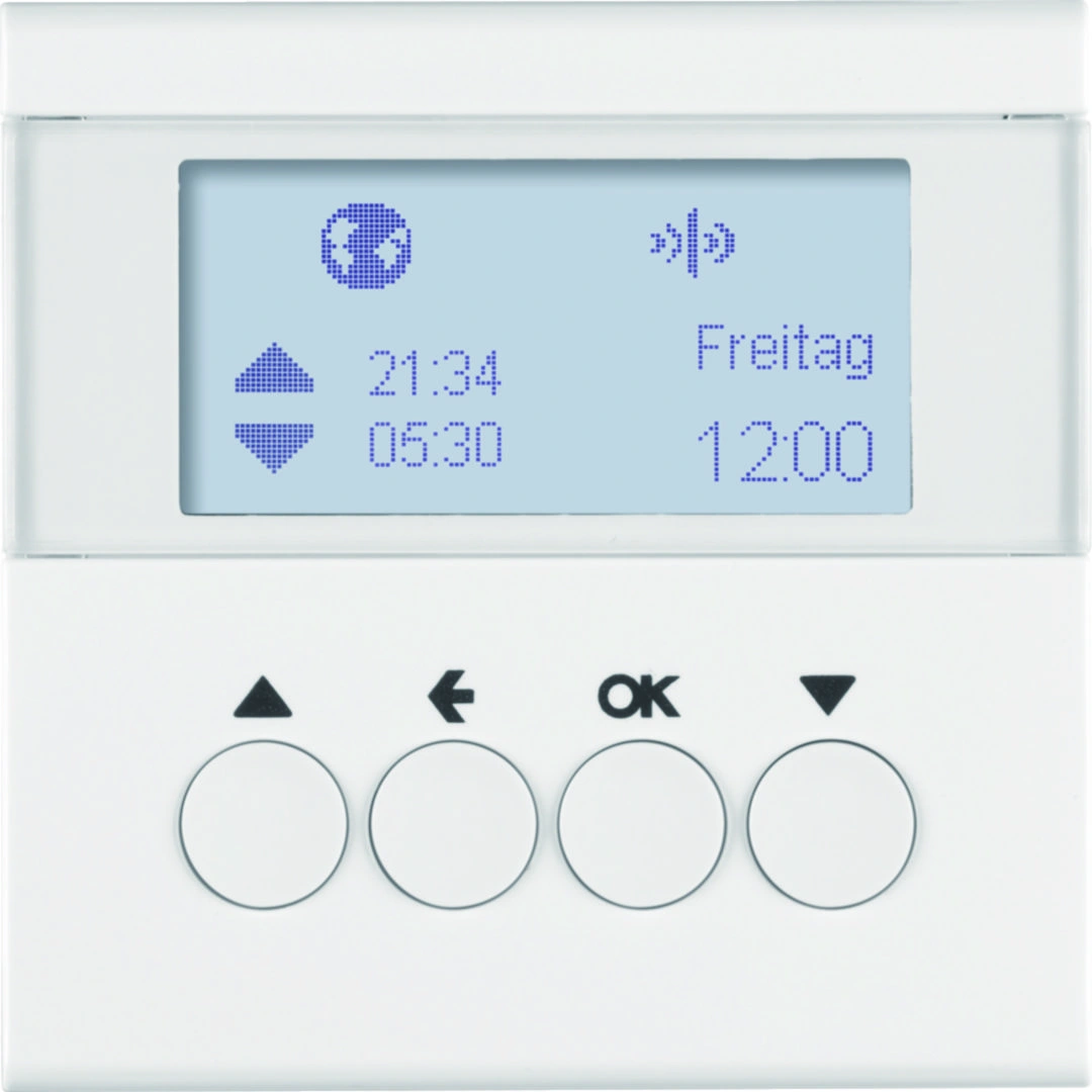 B.X/S.1 KNX RF quicklink łącznik żaluzjowy czasowy sterujący żaluzjami, biały [1]