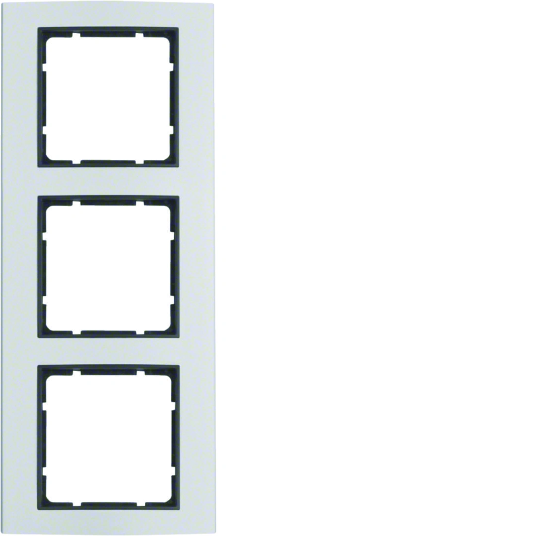 B.3 ramka 3-krotna, aluminium/antracyt [10]