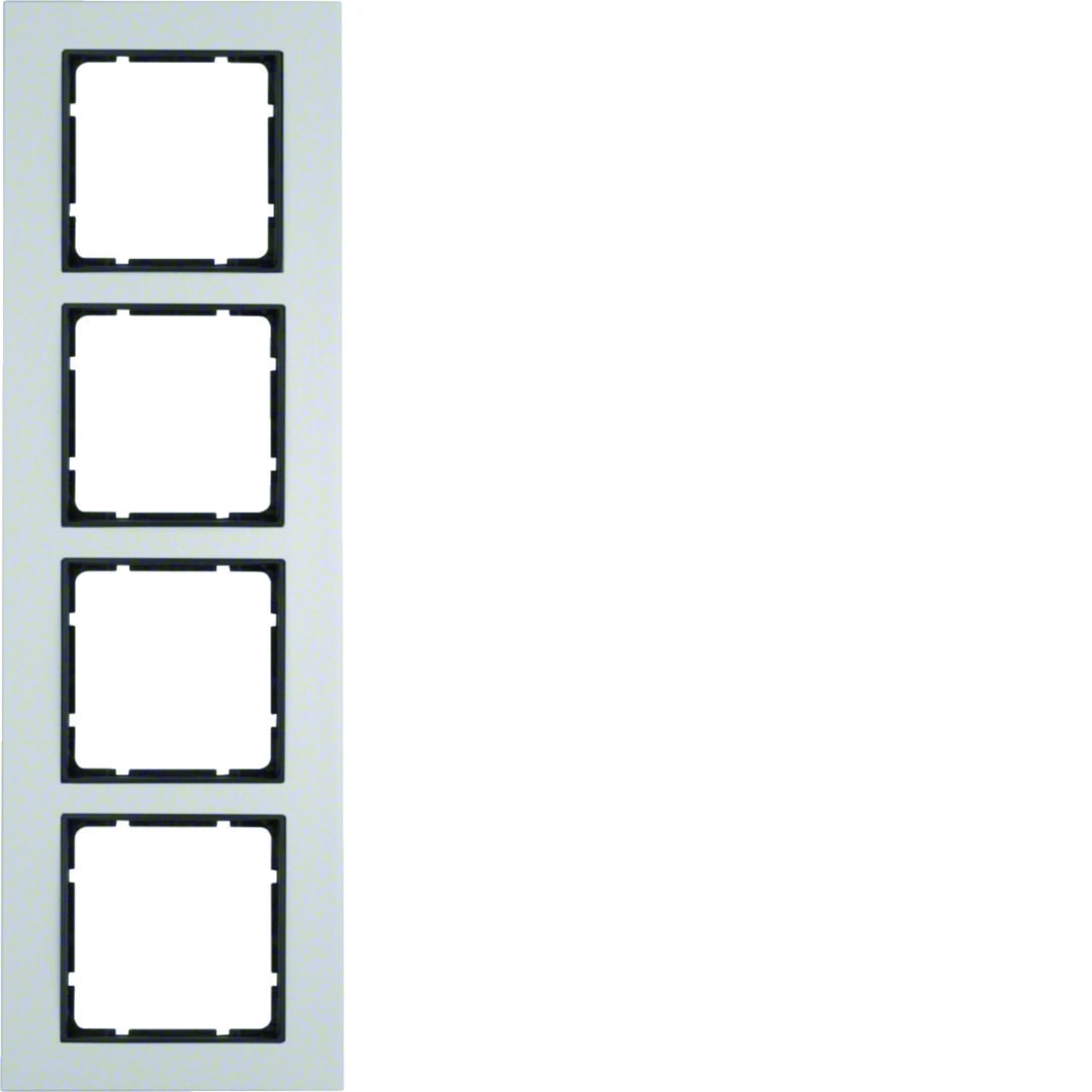 B.7 ramka 4-krotna, aluminium/antracyt mat [1]
