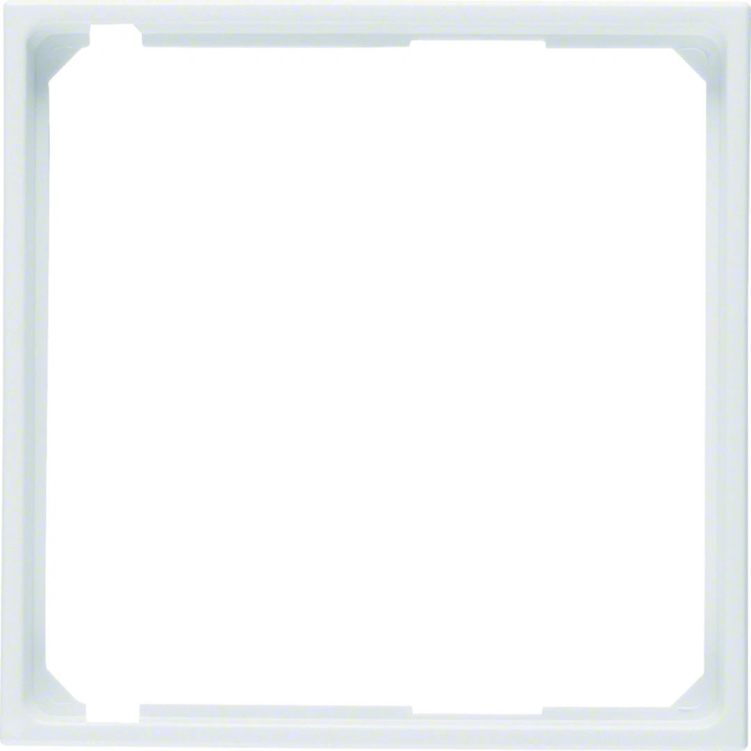 S.1/B.3/B.7 Pierścień oddzielający do płytki czołowej, biały [10]