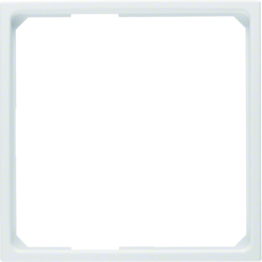 B.x Pierścień przejściowy do płytki centralnej 50x50mm, biały mat [10]