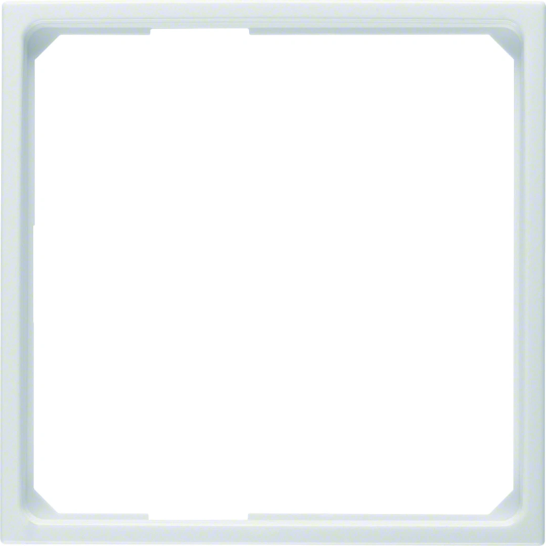 B.X/S.1 Pierścień adaptacyjny do płytek czołowych 50x50mm, biały [10]