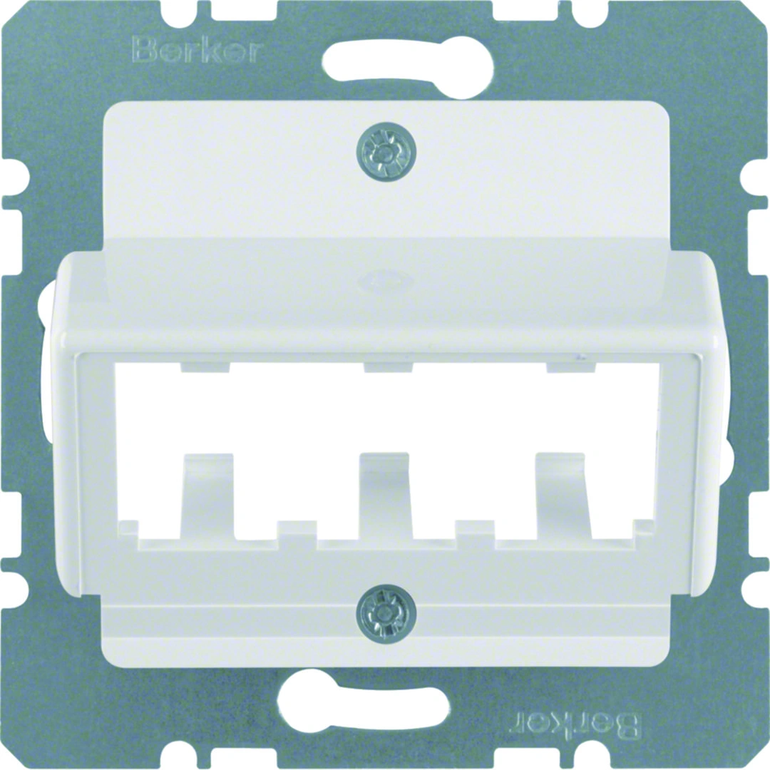 Płytka czołowa do 3 MINI-COM Module, biały [10]