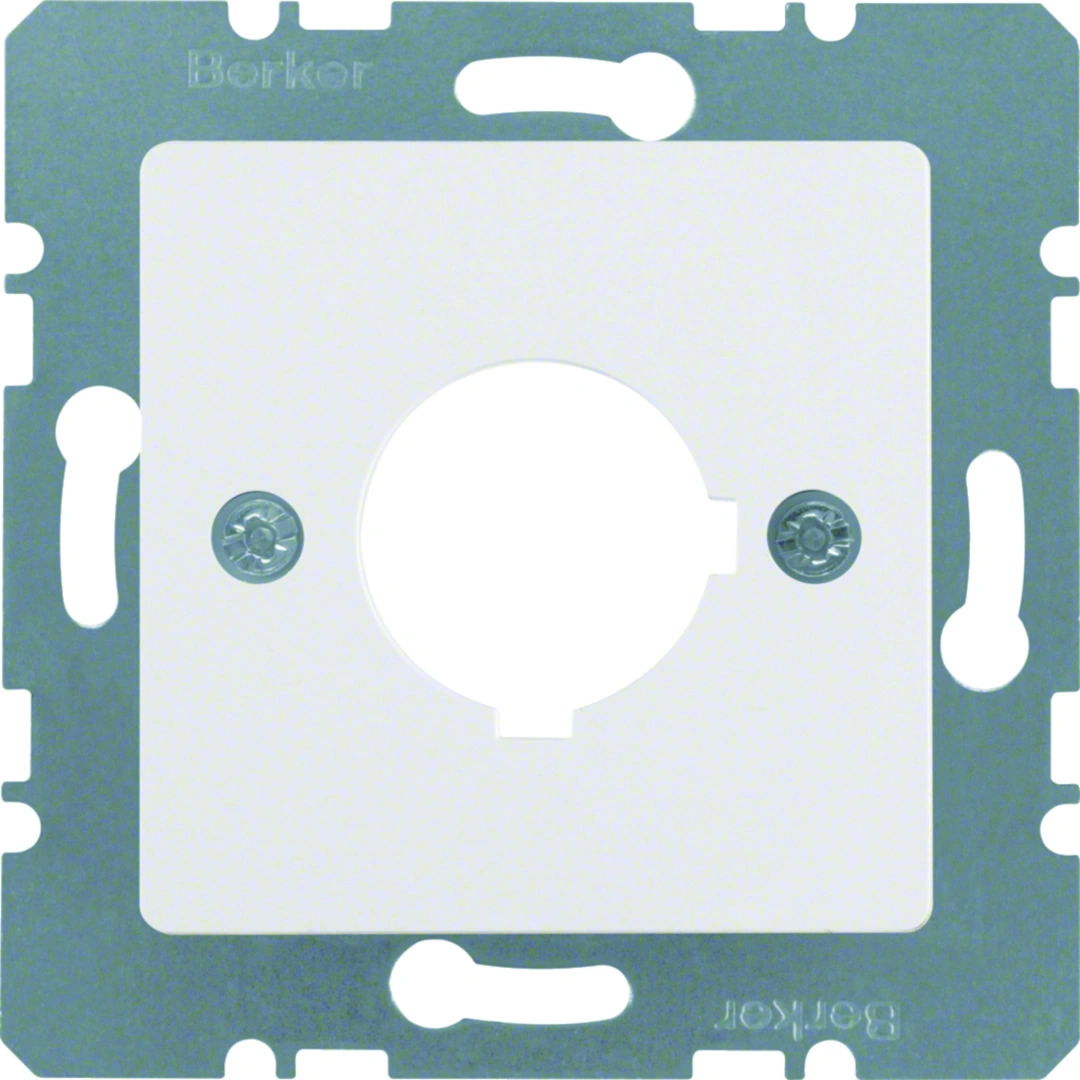 Płytka czołowa do aparatu zgłoszeniowego o śr.22,5mm, biały [10]