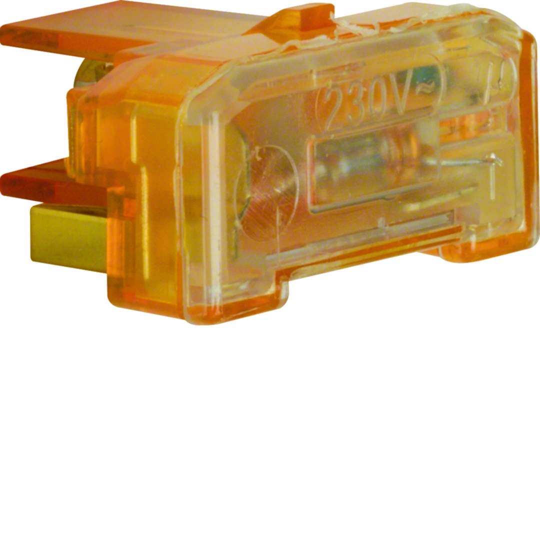 Wkładka jarzeniowa zacisk neutralny IP44 230V/0,4mA mechanizm pomarańczowy [10]