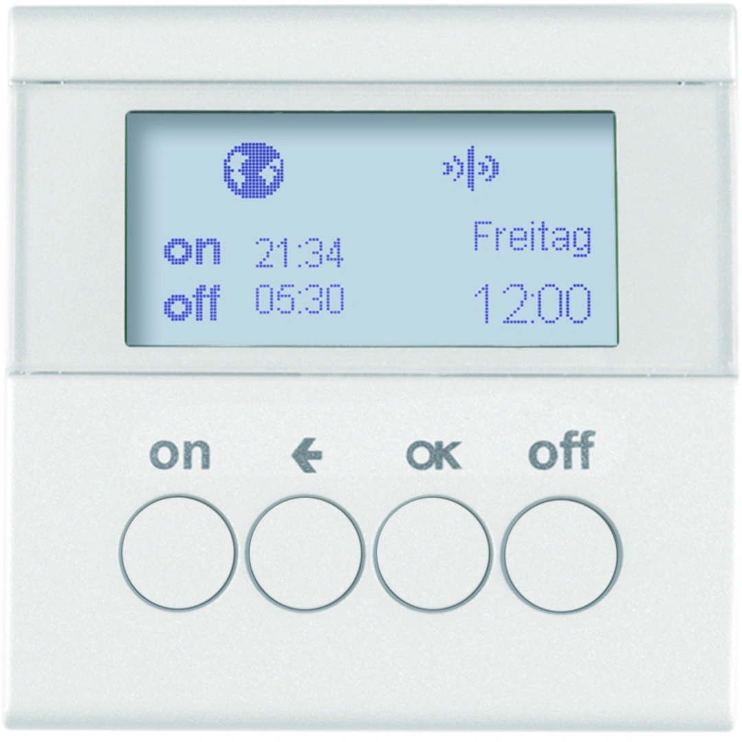 B.X/S.1 KNX RF quicklink łącznik czasowy sterujący żaluzjami, biały [1]