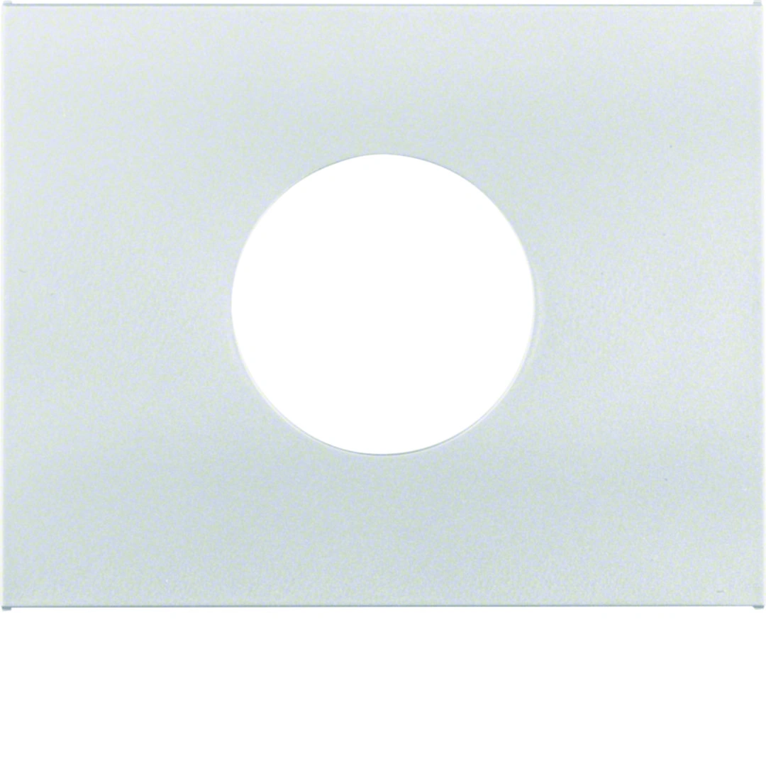 K.5 Płytka czołowa do łącznika i sygnalizatora świetlnego E10, aluminium [10]
