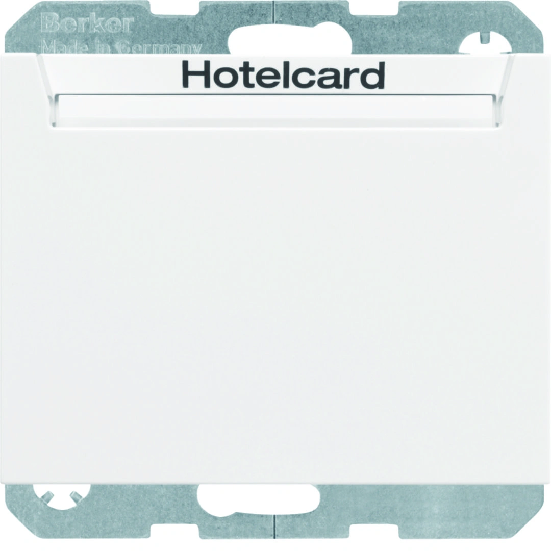 K.1 łącznik przekaźnikowy na kartę hotelową, biały [1]