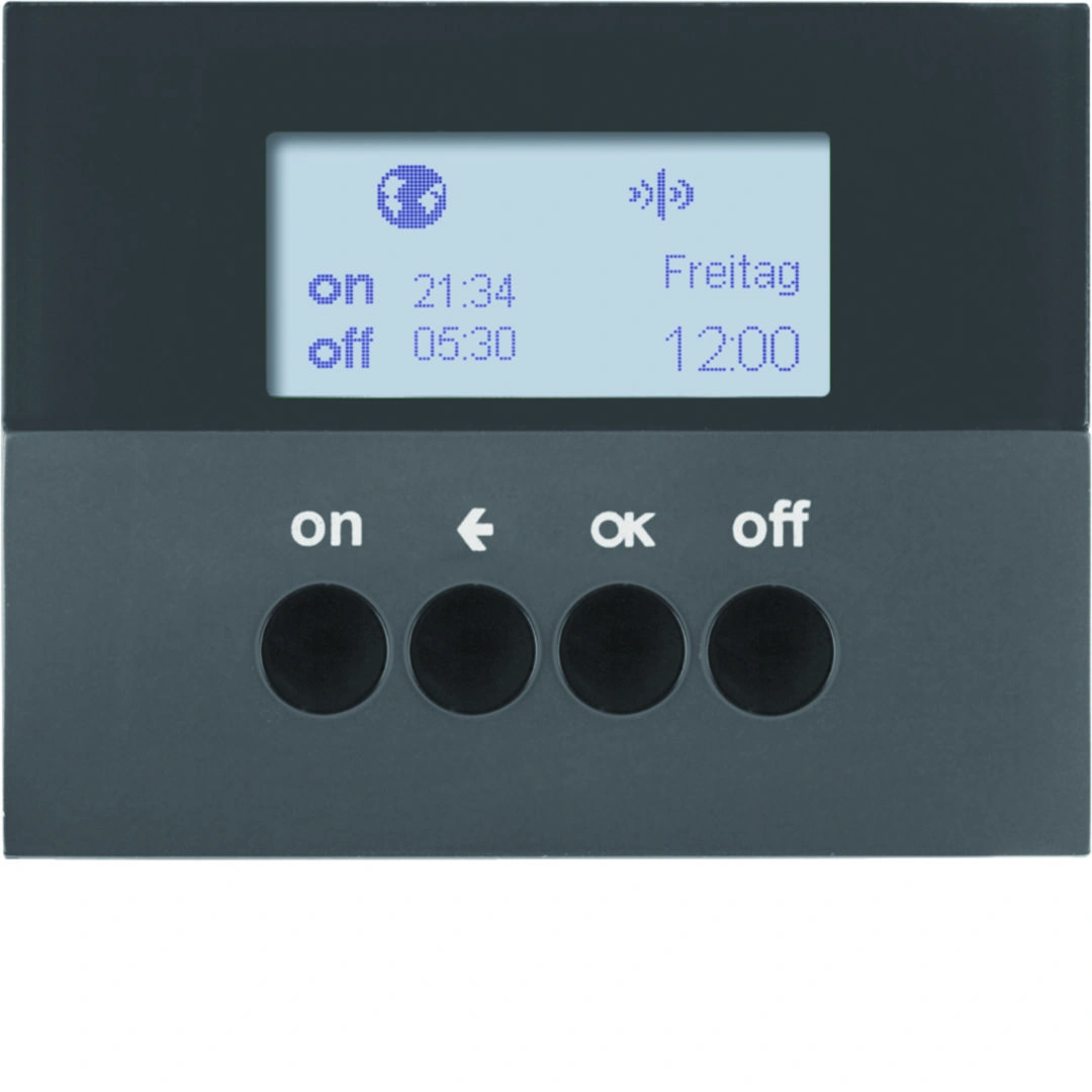 K.1 KNX RF quicklink łącznik czasowy, antracyt mat lakierowany [1]