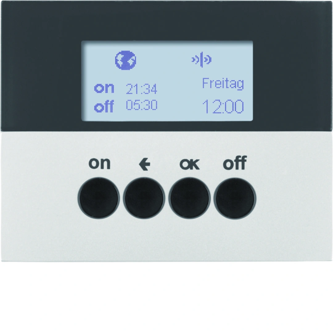 K.5 KNX RF quicklink łącznik czasowy, aluminium mat lakierowany [1]