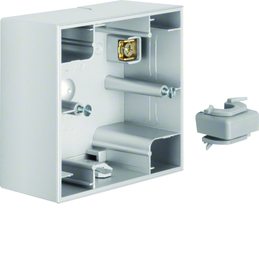 K.5 puszka natynkowa 1-krotna, aluminium mat lakierowany [10]