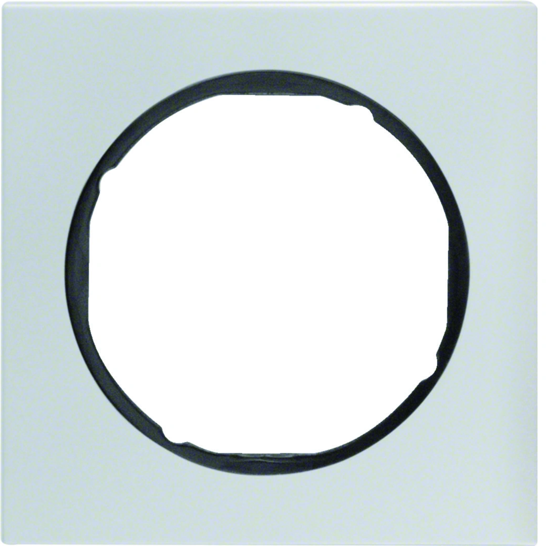 R.3 ramka 1-krotna, aluminium, czarny [10]