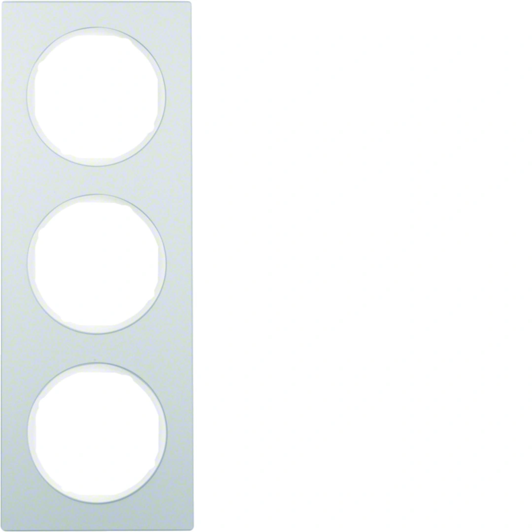R.3 ramka 3-krotna, aluminium, biały [10]