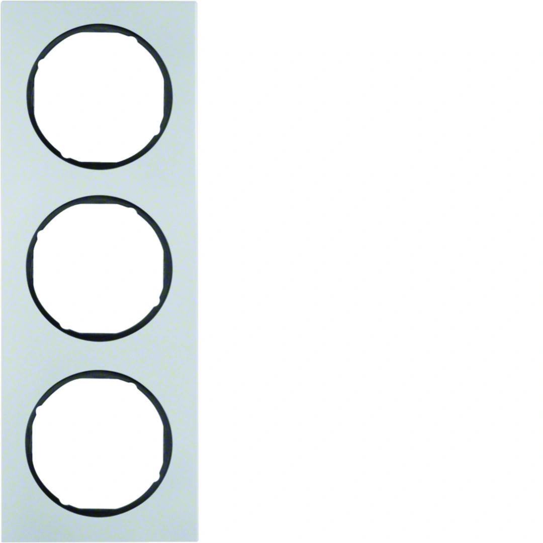 R.3 ramka 3-krotna, aluminium, czarny [10]