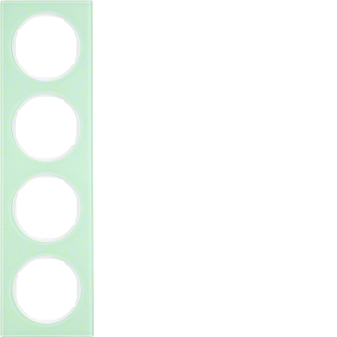 R.3 ramka 4-krotna, szkło, biały [1]