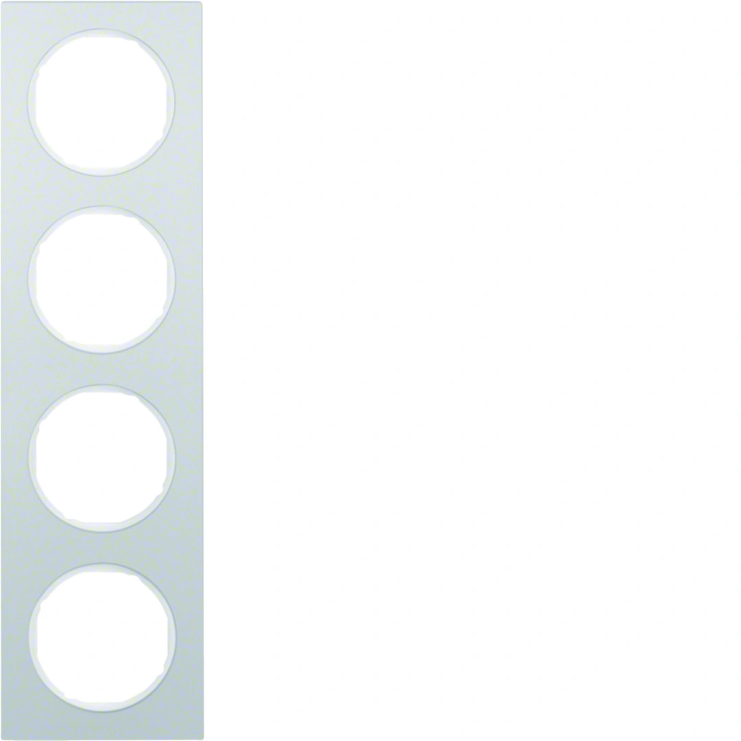 R.3 ramka 4-krotna, aluminium, biały [2]