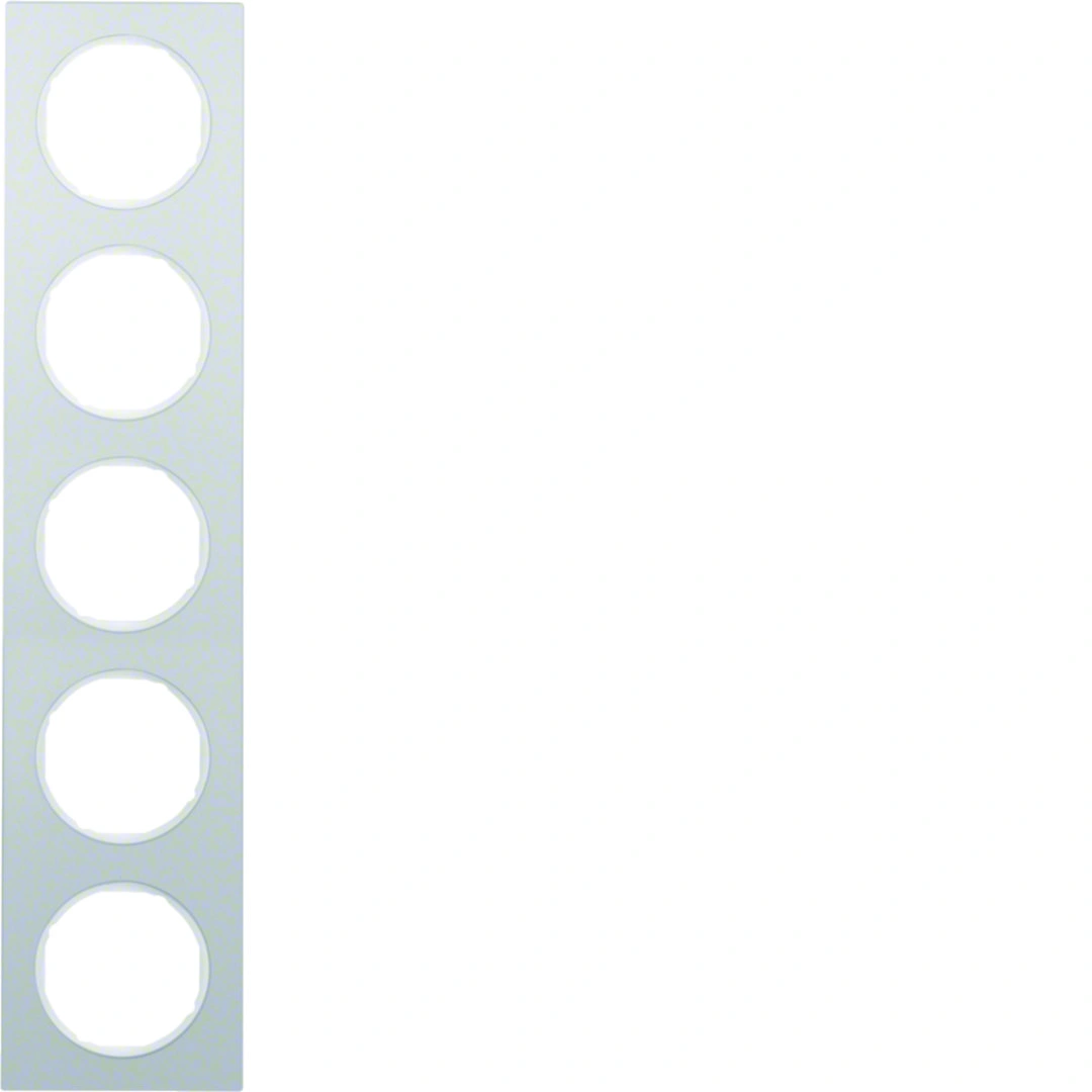 R.3 ramka 5-krotna, aluminium, biały [2]