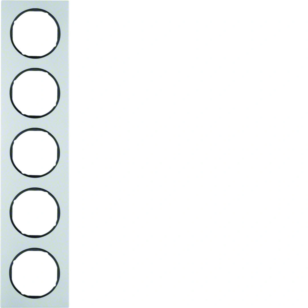 R.3 ramka 5-krotna, aluminium, czarny [2]