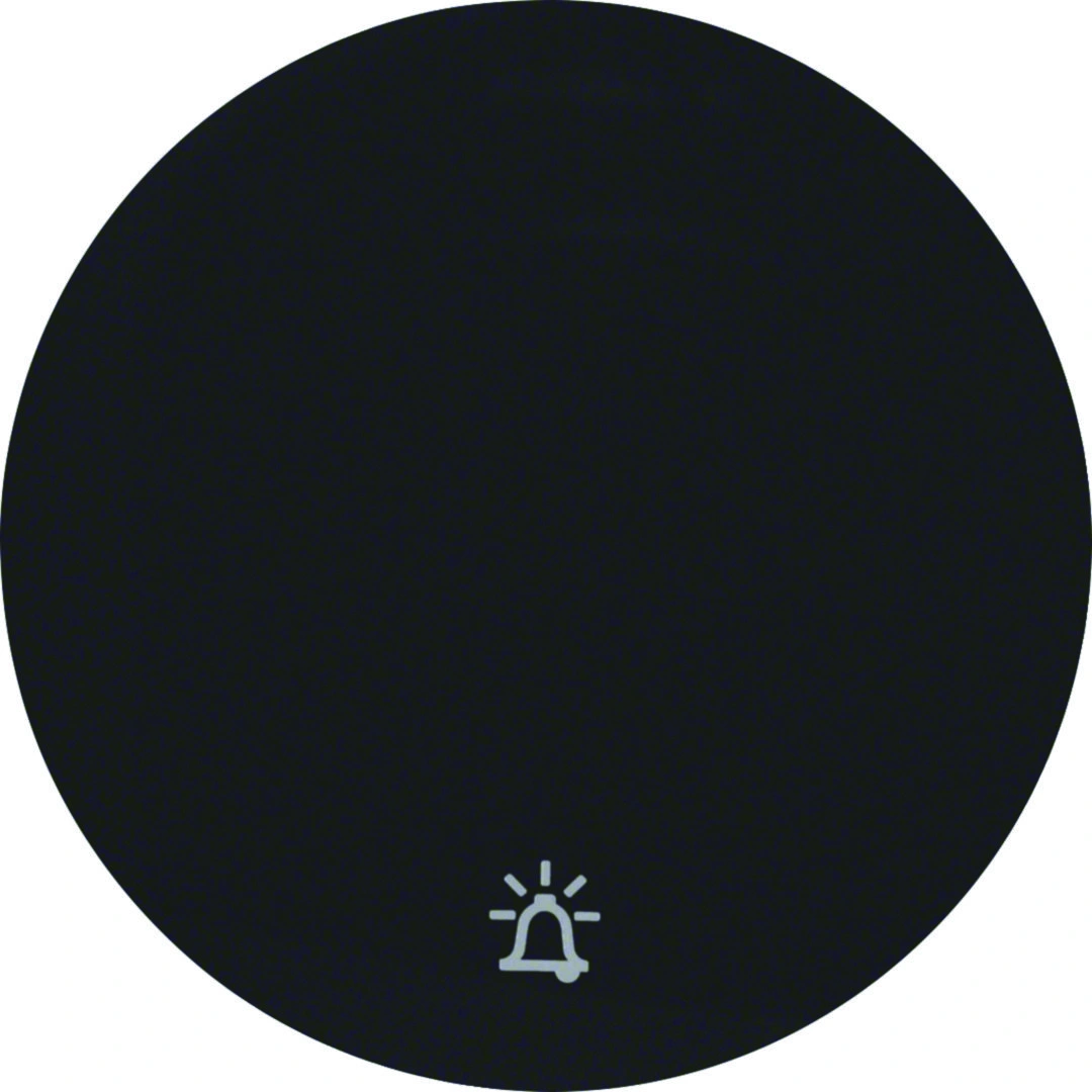 R.1/R.3 Klawisz nadrukiem symbolu "dzwonek", czarny [10]