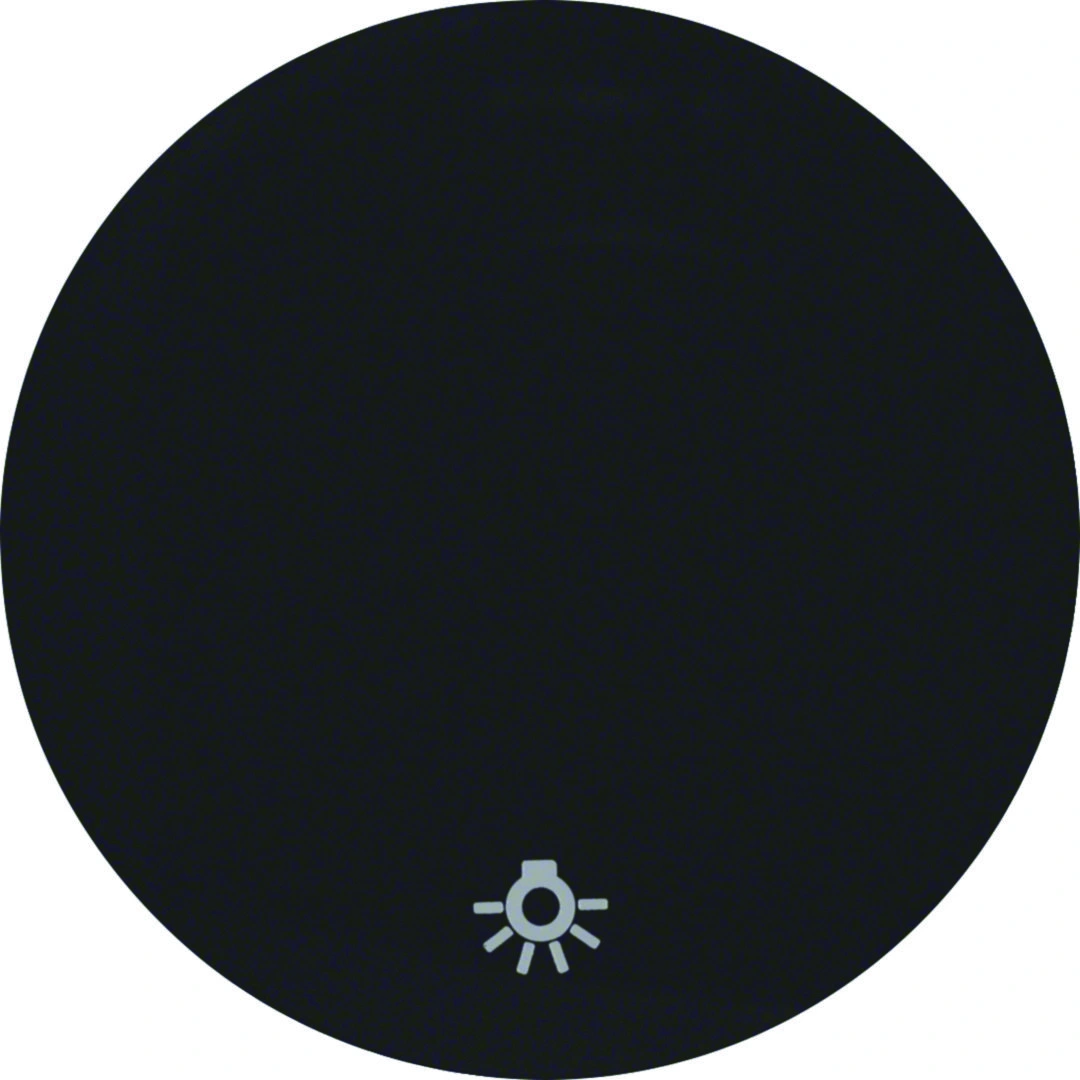 R.1/R.3 Klawisz nadrukiem symbolu "światło", czarny [10]