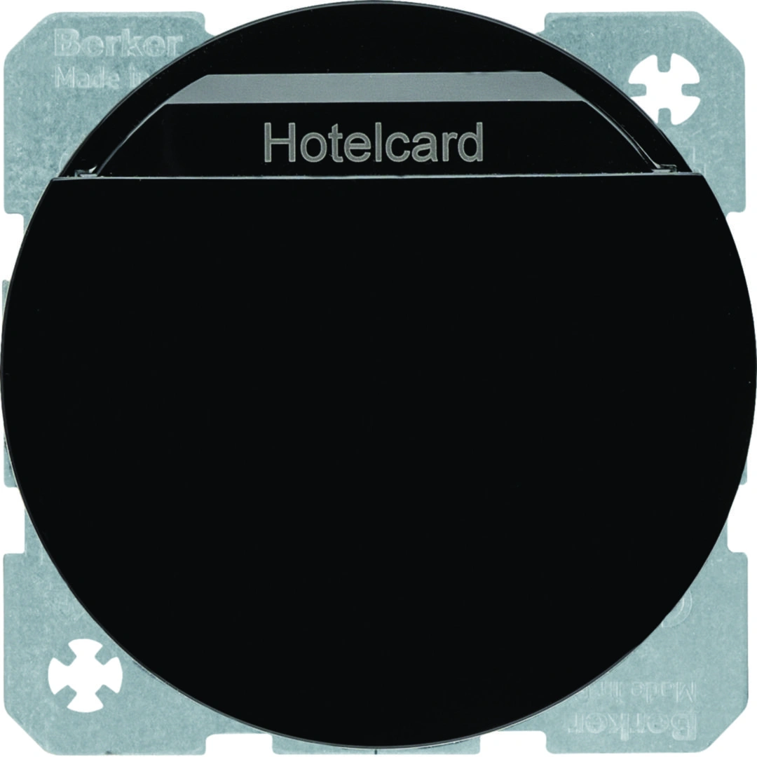 R.1/R.3 łącznik przekaźnikowy na kartę hotelową, czarny [1]