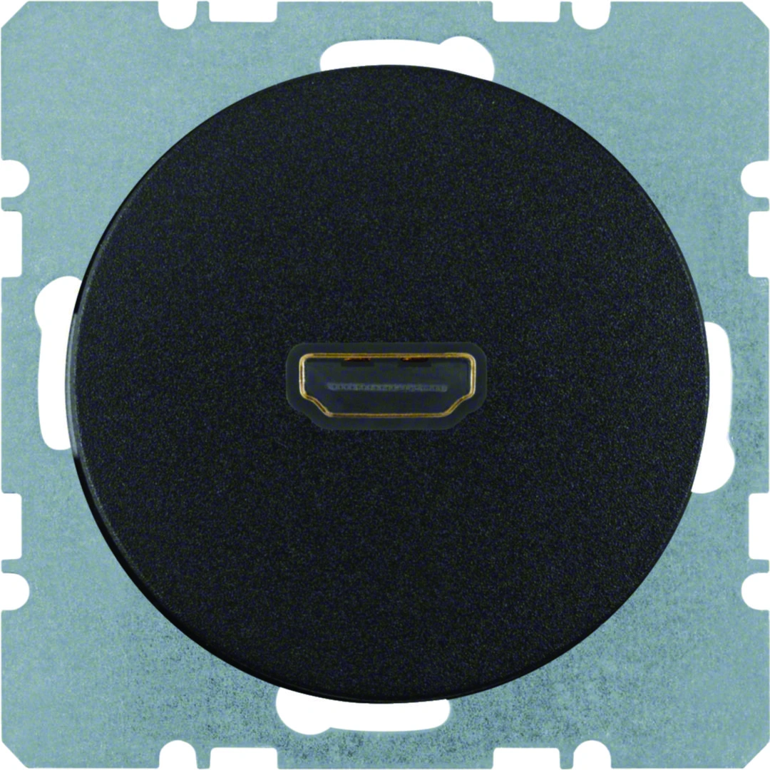R.1/R.3 gniazdo HDMI, czarny [10]