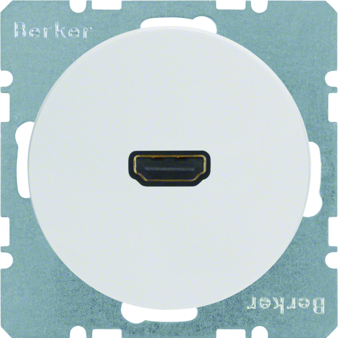 R.1/R.3 gniazdo HDMI, biały [10]