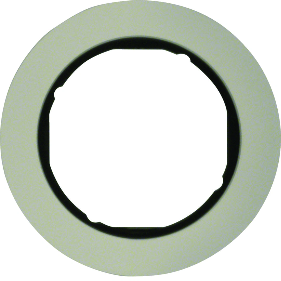 R.classic ramka 1-krotna, aluminium/czarny [10]