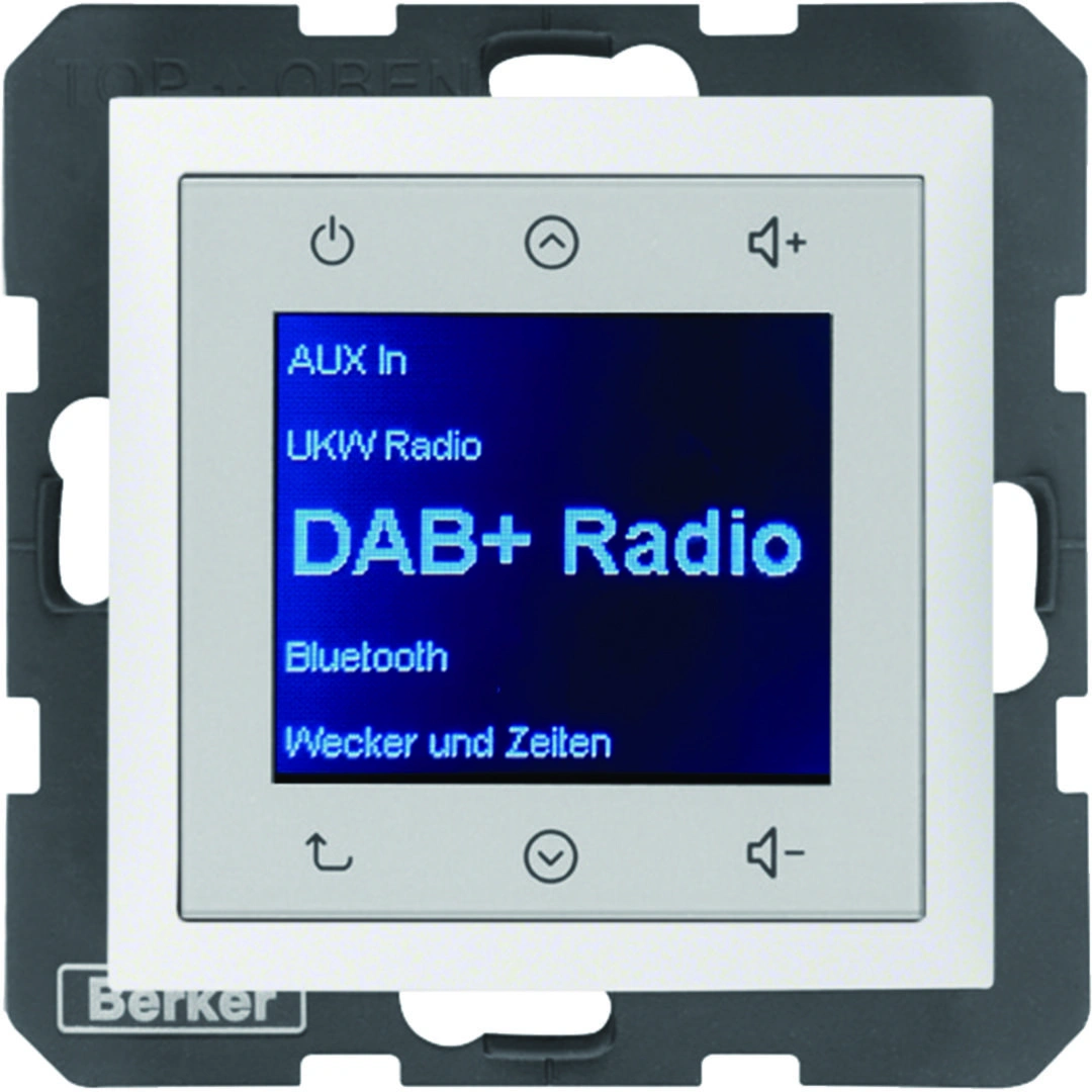 B.x Radio Touch DAB+ biały mat
