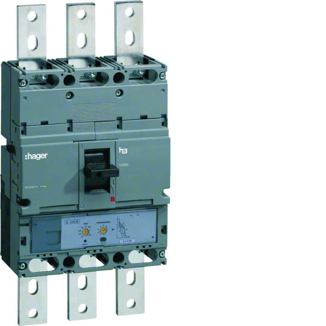 MCCB Wyłącznik mocy h1000 3P 70kA 1000A LSI