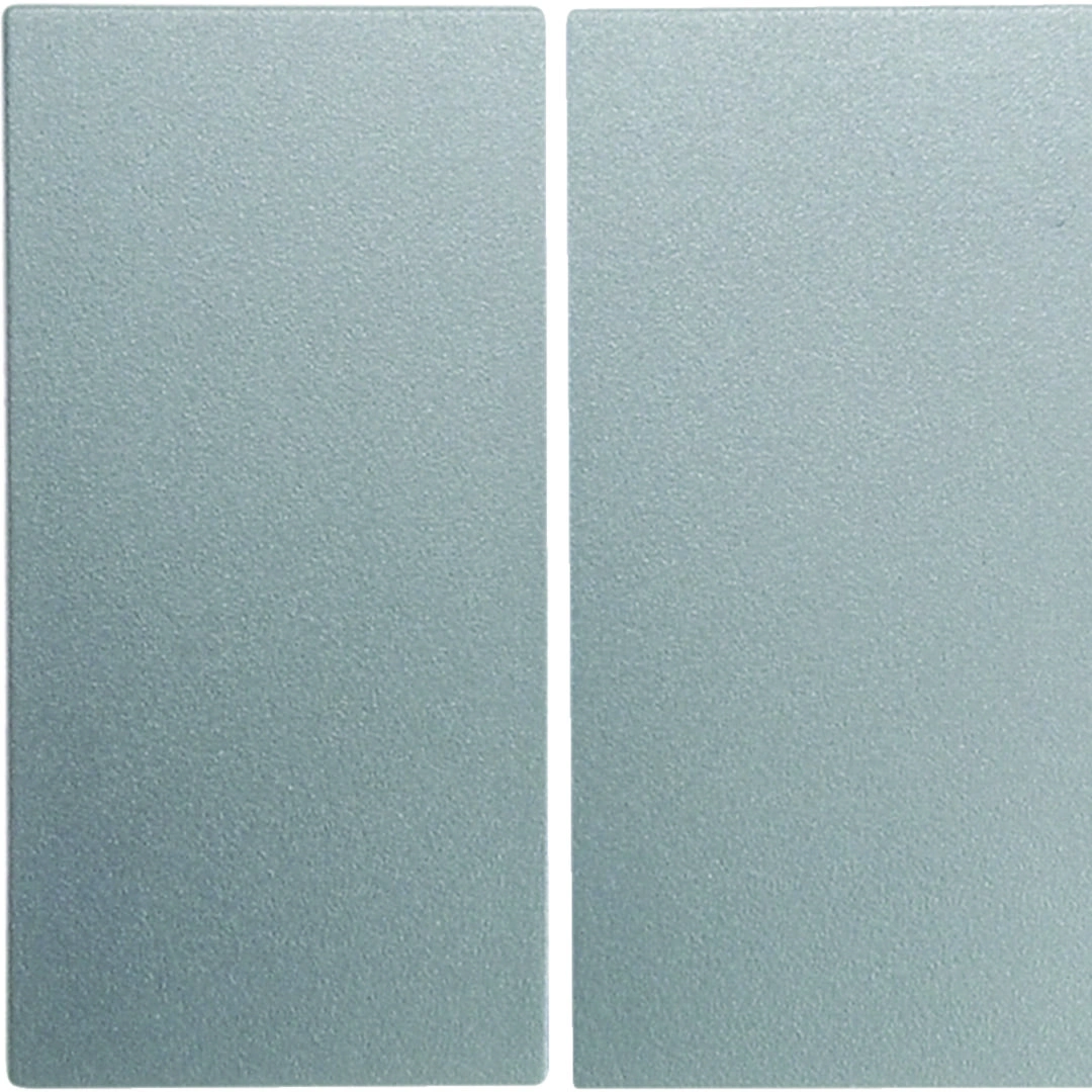 B.Kwadrat/B.7 Klawisze do łączników 2-klawiszowych, aluminium mat lakierowany [10]
