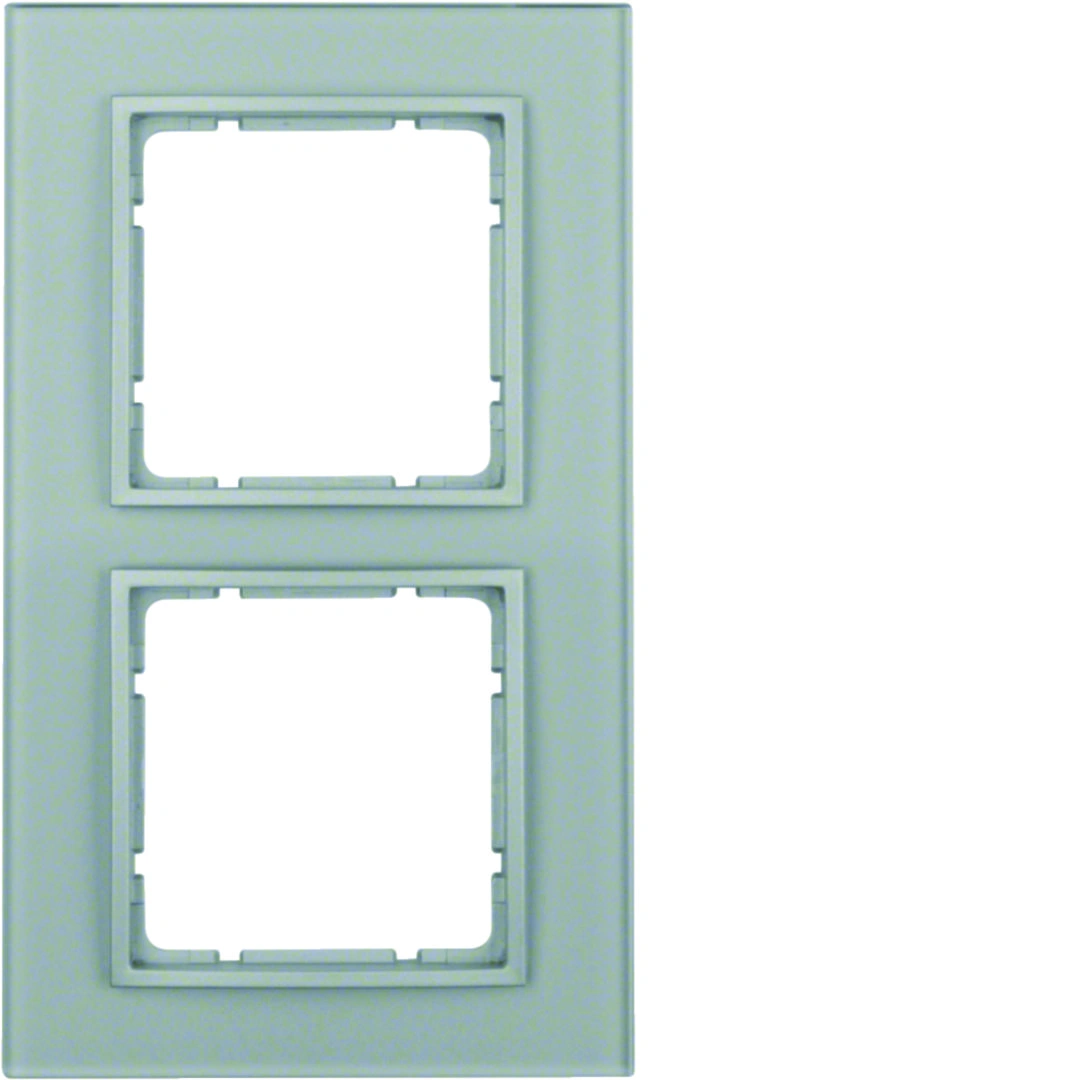 B.7 ramka 2-krotna, szkło aluminium/aluminium mat lakierowany [5]