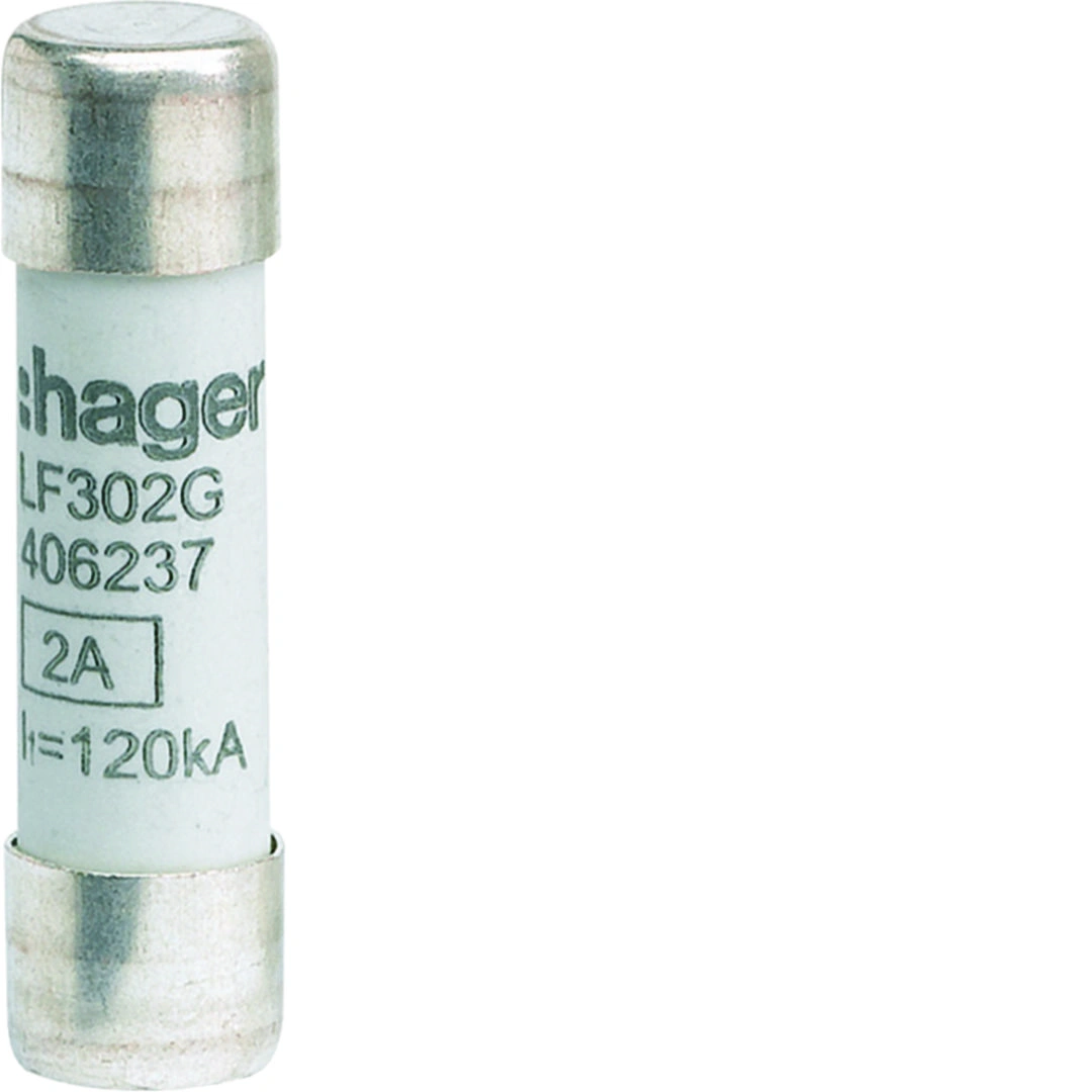 Wkładka bezpiecznikowa cylindryczna CH-10 10x38mm gG 2A 500VAC [10]