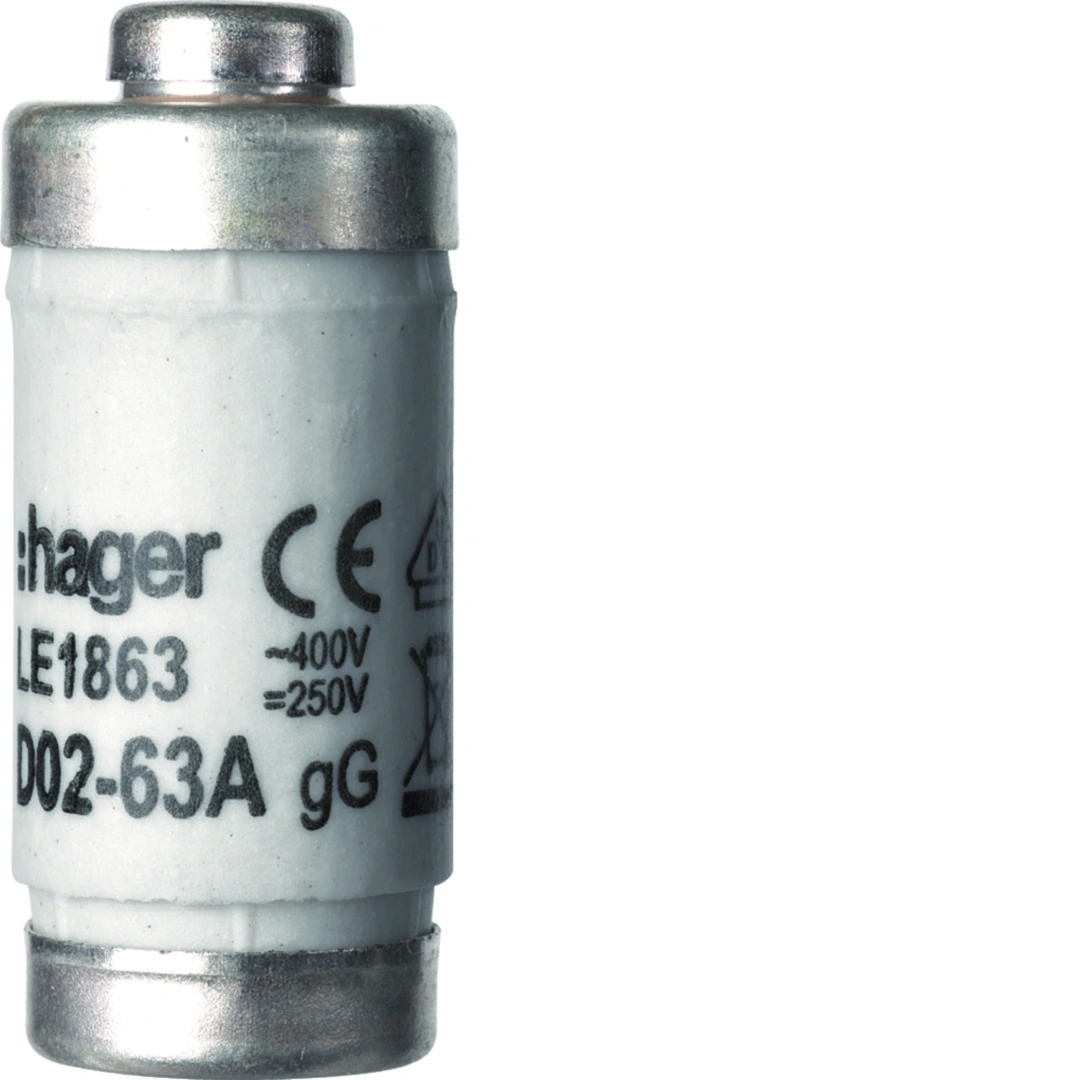 Wkładka topikowa D02 gG 63A 400VAC [10]